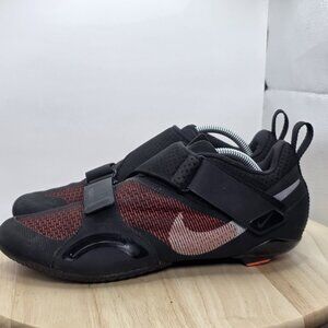 Men's Size 10.5 - Nike Superrep Cycling Shoes Cycle Orange Black ‎ CW2191-008